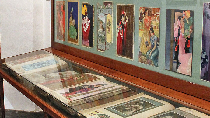 Imprenta, Exhibition view. Courtesy of Museo Unicaja de Artes y Costumbres Populares