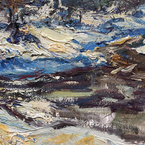 Ulrich Gleiter, Melting snow swedish lapland, 2021. Courtesy of Gallery 1261