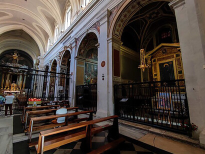 Cappelle di destra (foto Claudio Bernardini)