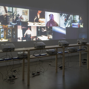 Various artists, More light. Video in art, exhibition view. Courtesy of Aargauer Kunsthaus