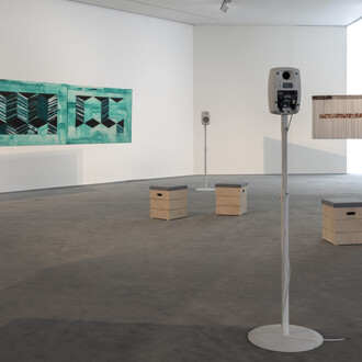 Lubaina Himid and Magda Stawarska, exhibition view. Courtesy of Mudam 