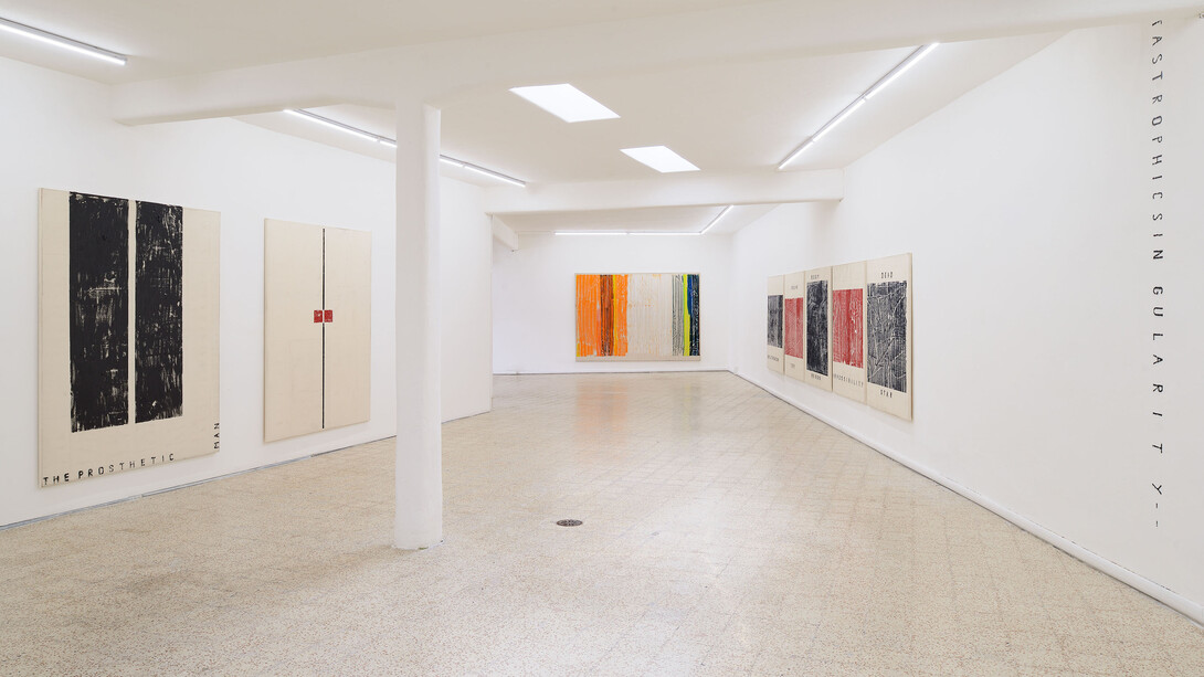 Fabian Herkenhoener, Lumpen void, exhibition view. Courtesy of Contemporary Cluster. Photo by Roberto Apa