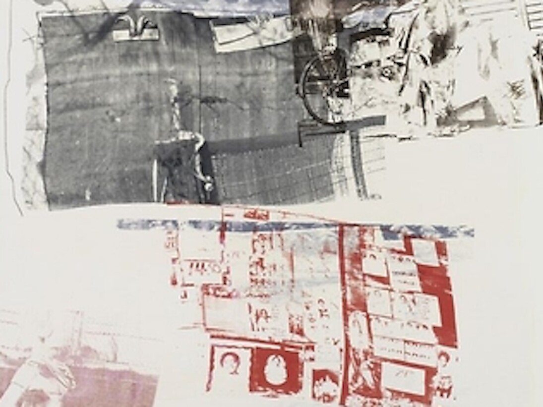 Robert Rauschenberg, Exhibition view. Courtesy of Galerie Thaddaeus Ropac