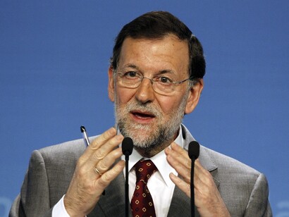 Mariano Rajoy durante un acto público