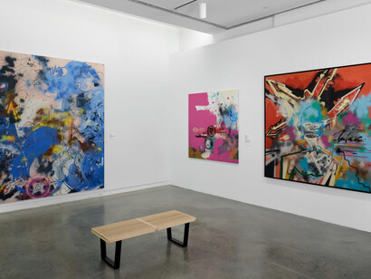 Futura 2000, Breaking out, exhibition view. Courtesy of The Bronx Museum of the Arts