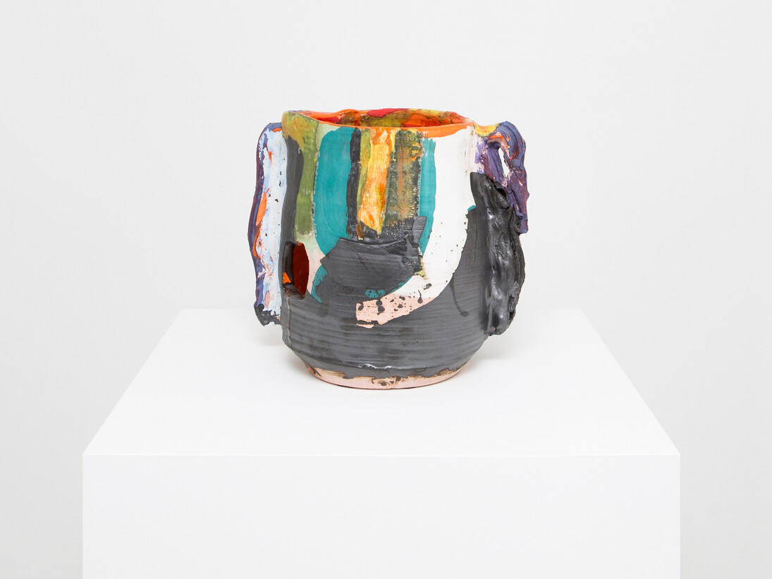 Roger Herman, Untitled Rh 2014, 2014, Glazed Stoneware, H26.6 D17.8 cm / H10.5 D7 in, Unique, Courtesy Carpenters Workshop Gallery