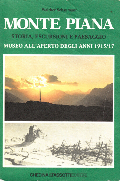 Copertina di "Monte Piana" di Walther Schaumann