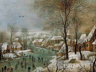 Pieter Brueghel il Giovane, Trappola per uccelli, 1605 Olio su tavola, 50,5x61 cm Ginevra, collezione Torsten Kreuger