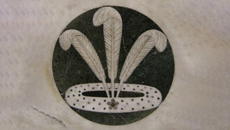 Impresa ritenuta di Cosimo de Medici, Tempietto funebre di Giovanni Rucellai, Basilica di Santa Maria Novella, Firenze