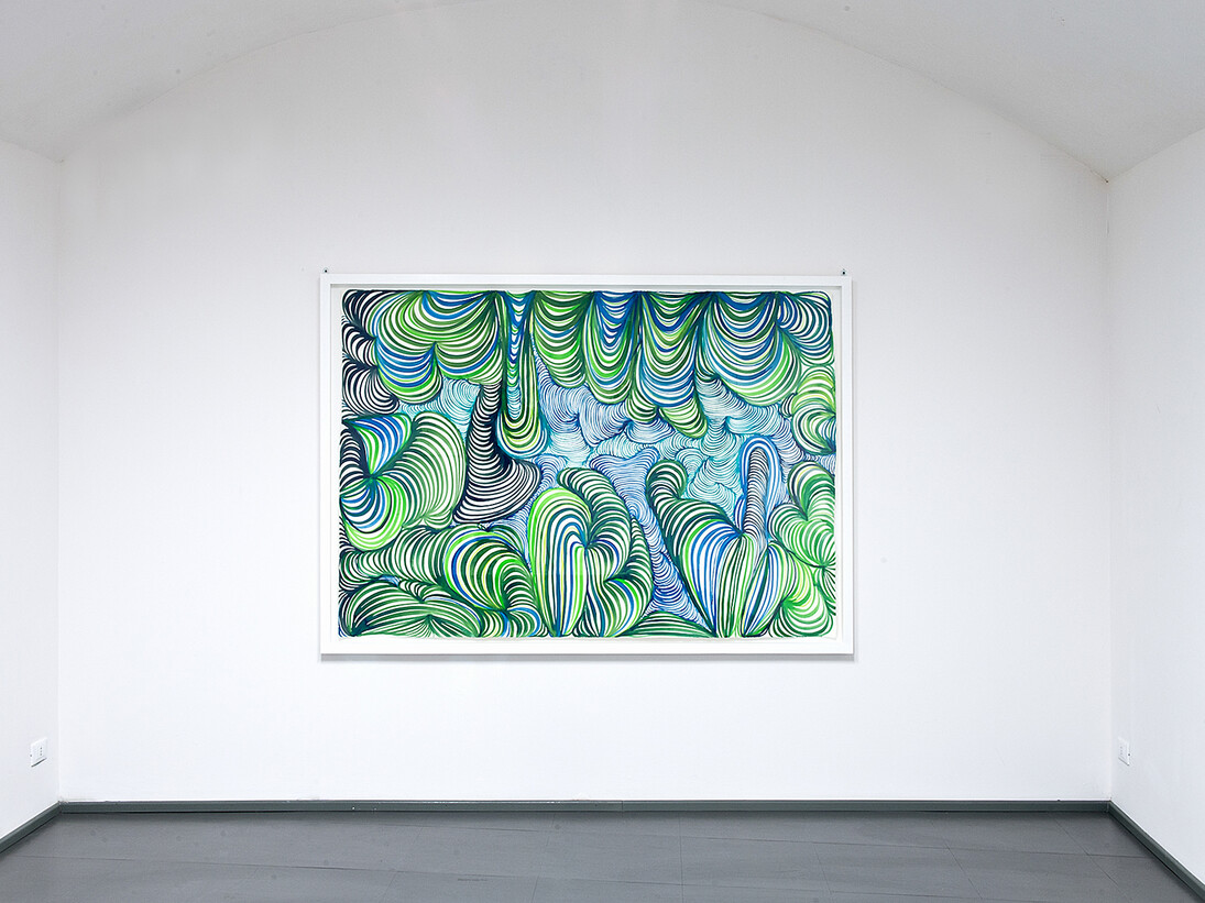 Maurizio Donzelli, Acquerello, Diramante, Courtesy of Eduardo Secci Contemporary