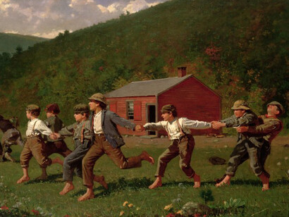 Snap the Whip
Winslow Homer (1836–1910)
Collection of The Butler Museum of American Art, Youngstown, Ohio Museum Purchase
©Ohio Museum Purchase, 1919 Bridgeman Images