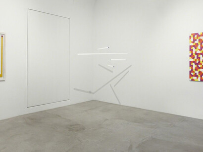Bruno Munari, Exhibition view. Courtesy of MAAB Gallery 