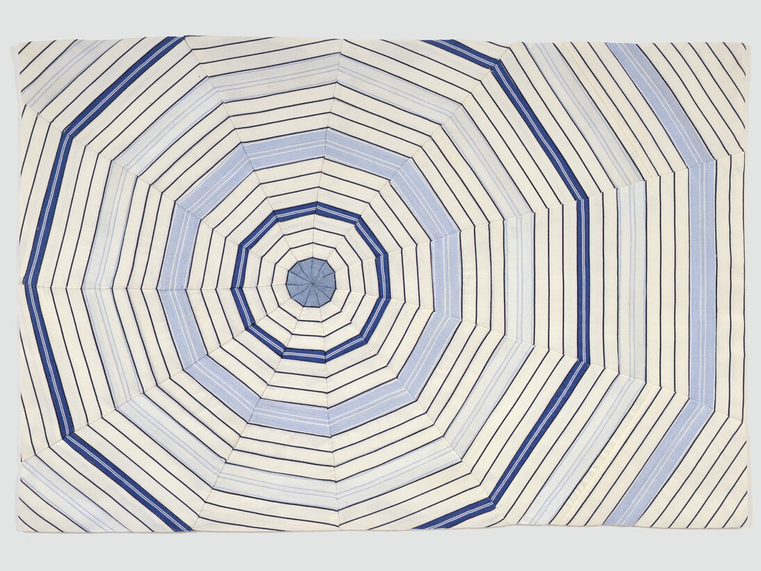 Louise Bourgeois, Untitled, 2006, Fabric, 15 x 22 1/4 inches. Courtesy Cheim & Read, New York © The Easton Foundation/Licensed by VAGA, New York, NY