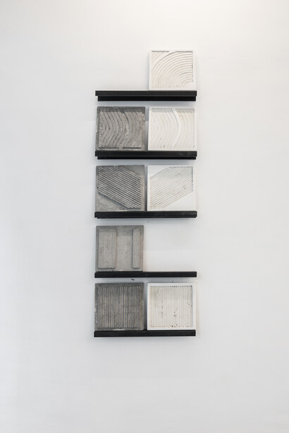 Pablo Barreiro, Un xesto anterior, vista de exhibición. Cortesía de la Galería Nordés