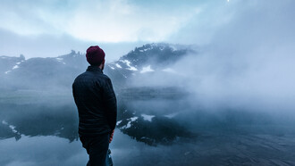 Un camino más allá de la premonición. Seven Lakes Basin, Port Angeles, EE.UU.
