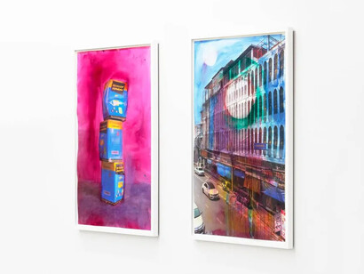 Tashi Brauen, Second pass, exhibition view. Courtesy of SAC Gallery