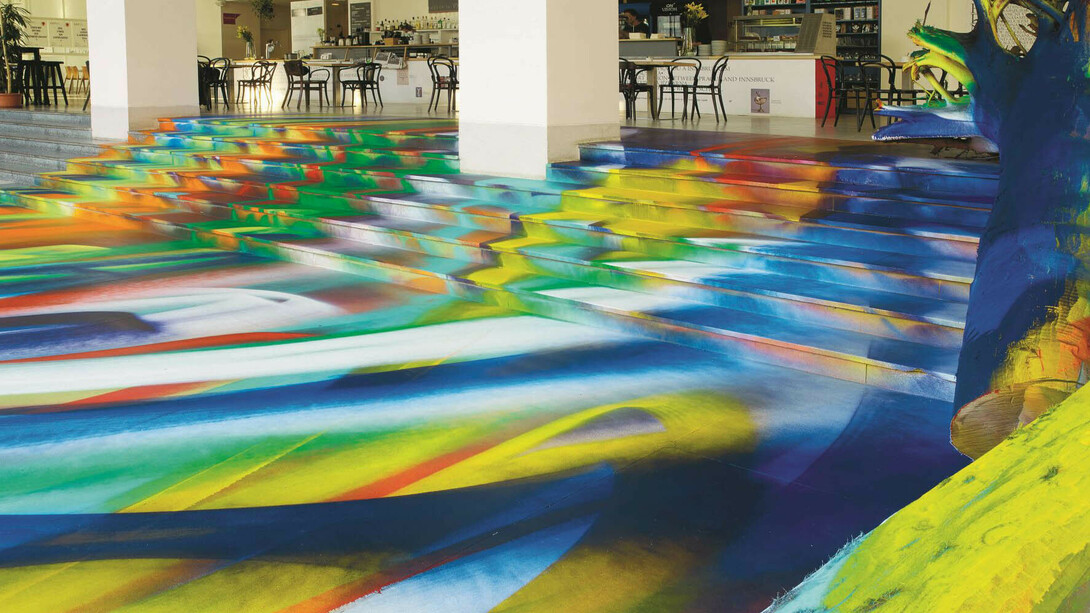 Katharina Grosse. Courtesy of National Gallery