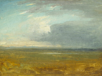 Gustave Courbet, La plage de Trouville, vers. 1865. Avec l'aimable autorisation du Musée des Beaux-Arts de Gand