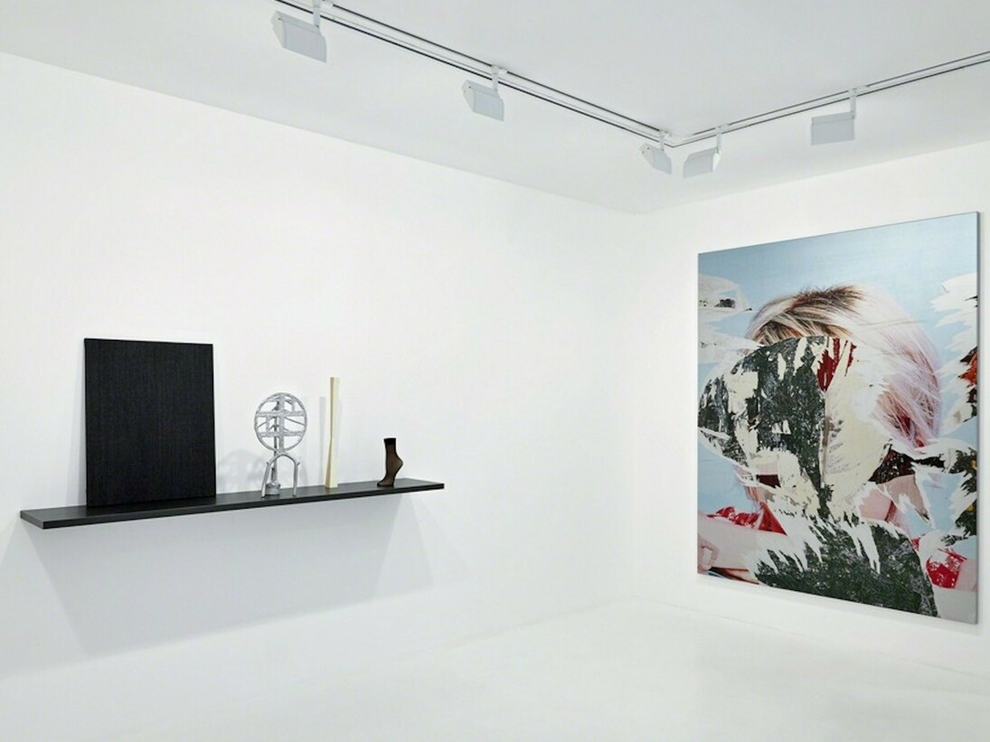 Josephine Meckseper, Exhibition view. Courtesy of Gagosian Gallery