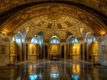 Cript of the Basilica of the National Shrine of the Immaculate Conception in San Antonio