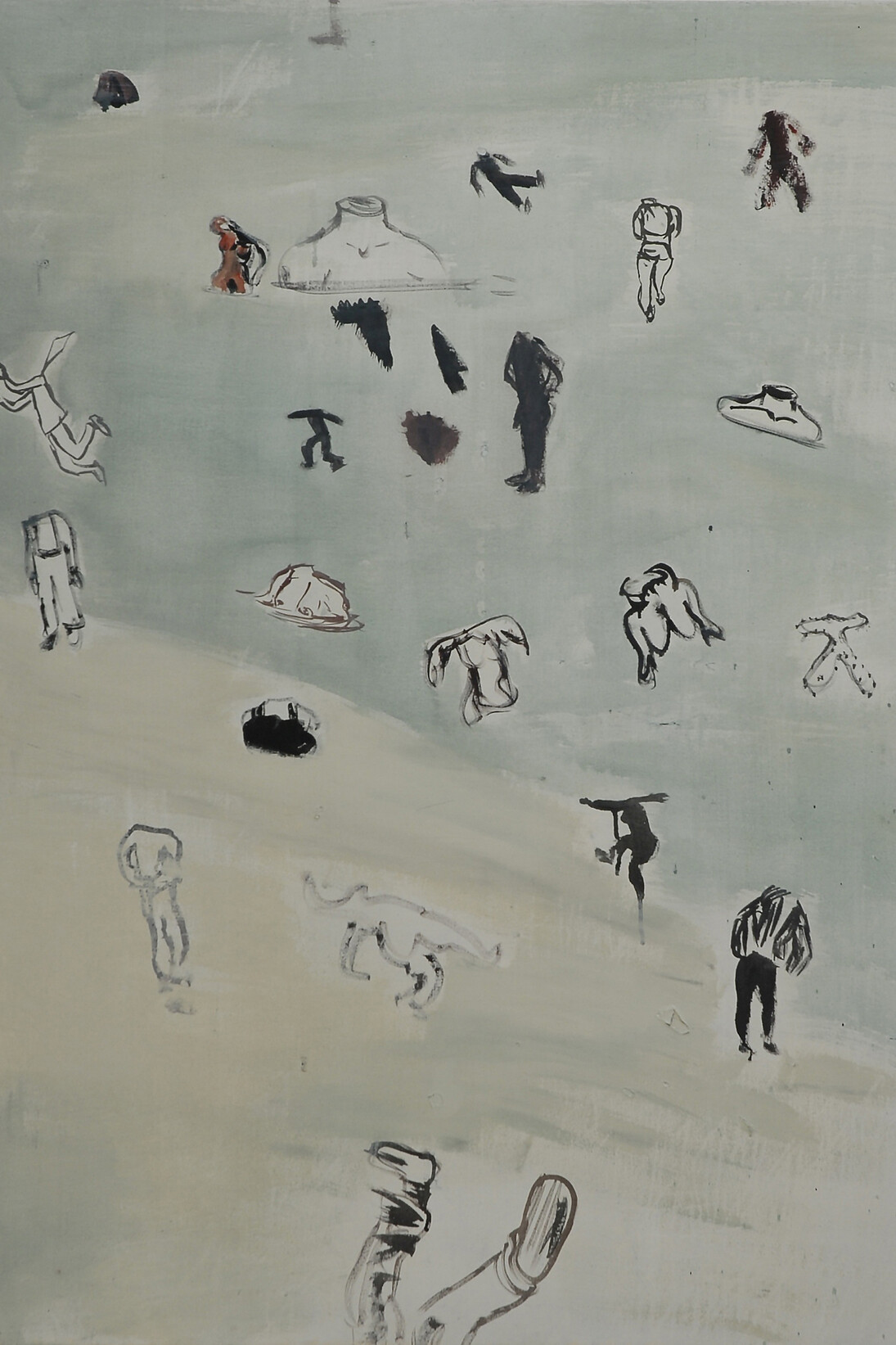 Andre Almeida Sousa. Acrílico sobre tela sem título