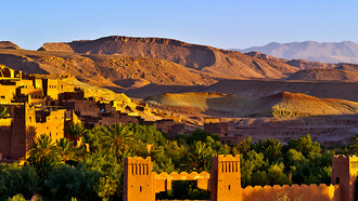Morocco landscape