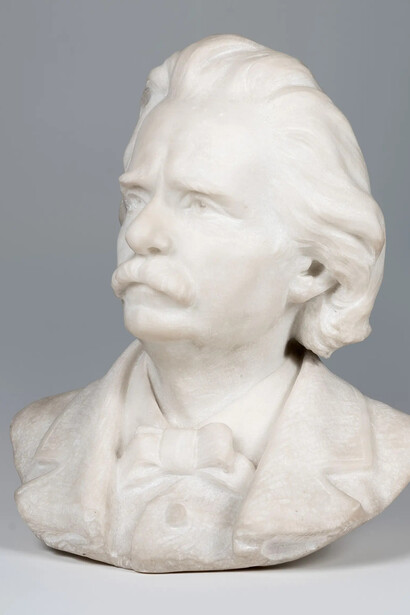 Ambrosia Tønnesen, Composer Edvard Grieg, 1902. Courtesy of Kode Museums. Photo by Dag Fosse.