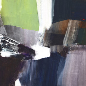 Stéphane Villafane, 20.11.2023, 2023. Acrylic on canvas, 31.50 x 25.25 in. Courtesy of the artist and Dolby Chadwick Gallery