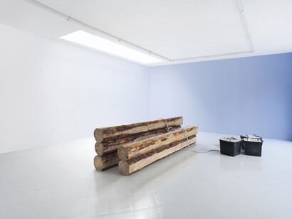 Karsten Födinger & Pieter Vermeersch, Installation View, 2015, Cabinet, Milano, Courtesy Artists and Cabinet Milan, Photo Filippo Armellin