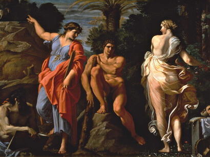 Annibale Carracci, Hercules à la croisée des chemins. Museo Capodimonte
