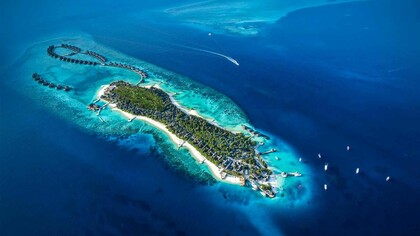 Arial View of Jumeirah Vittaveli