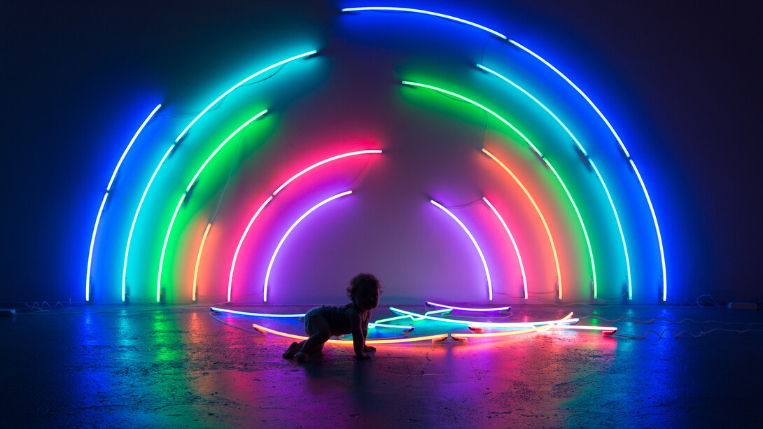 Feel me, artwork in exhibition. Courtesy of Trapholt