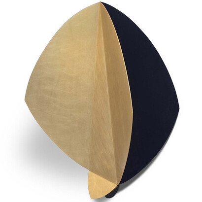 Group Show, 18.diciembre.2014 (David Rodríguez Caballero), 2014, latón, 100x100x24