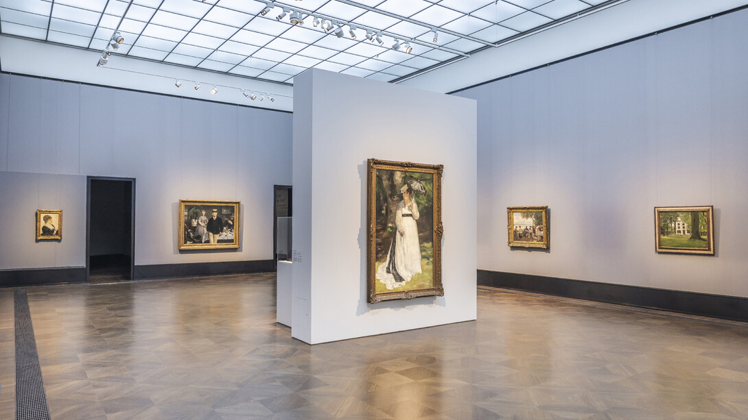 Cassirer und der durchbruch des impressionismus, ausstellungsansicht. Mit freundlicher genehmigung der Alte Nationalgalerie