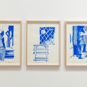 Lisa Brice,Exhibition view. Courtesy of Stephen Friedman Gallery