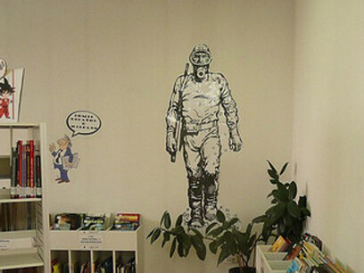 El Eternauta en la biblioteca pública Ángel González