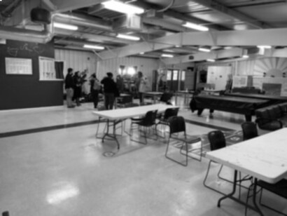 Russell Hall Rec Center at the Blue Ridge Job Corps, where he worked