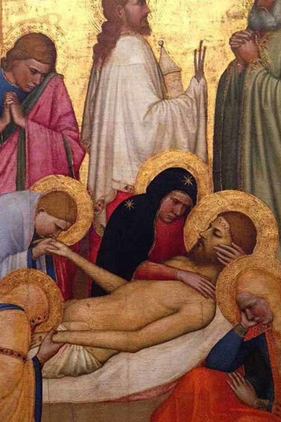 Giottino, La Pietà di San Remigio, particolare 