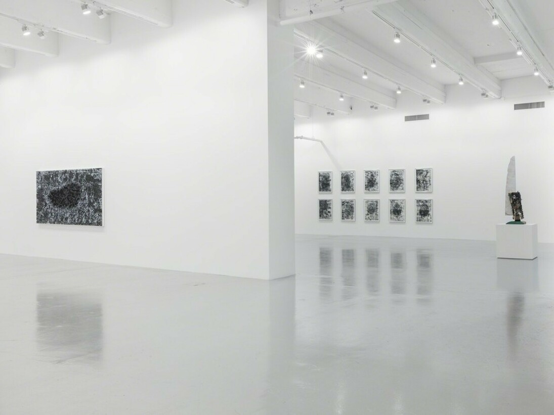 Jack Whitten, Exhibition view. Courtesy of Hauser & Wirth