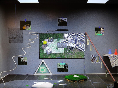 Mitch Patrick, 'Green Grounded Fortune', 2014, video