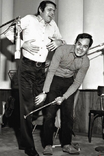 Renzo Arbore e Gianni Boncompagni. Bandiera Gialla