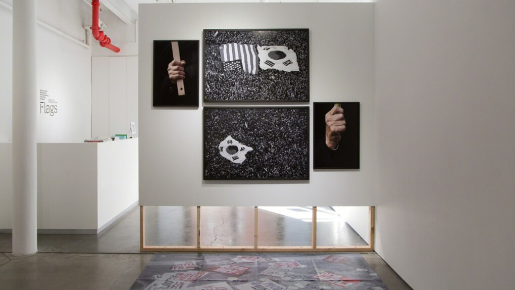 Flags. Courtesy of Doosan Gallery