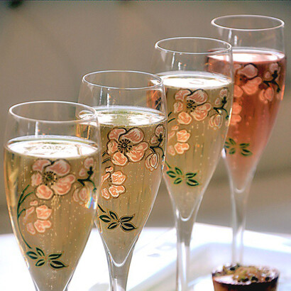 Champaign bar on the 5th floor of Harvey Nichols, Knightsbridge in London 
