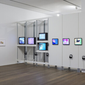 Divers artistes, Radical software. Women, art and computing 1960-1991, vue d'exposition. Avec l'aimable autorisation de Mudam Luxembourg