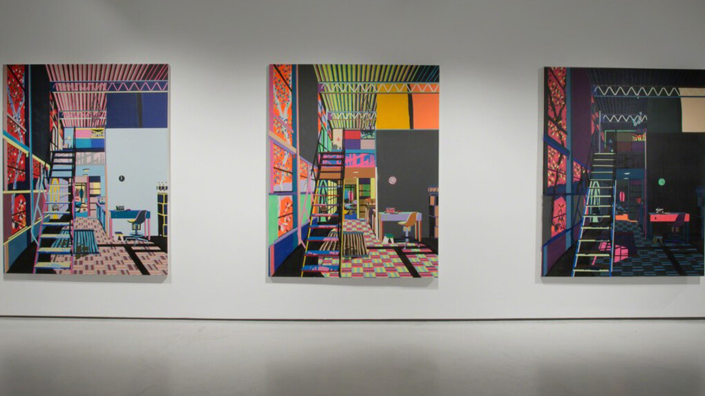 Case Study Paintings. Courtesy of Detour Gallery