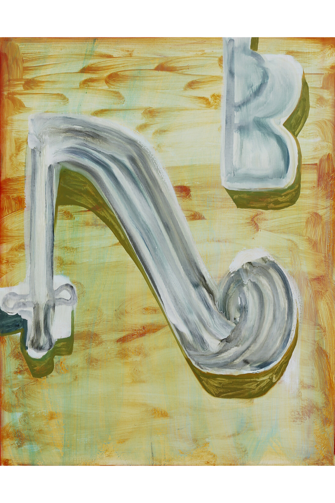 Laurence Owen, AB1, oil on canvas, 72 x 57 cm, 2014