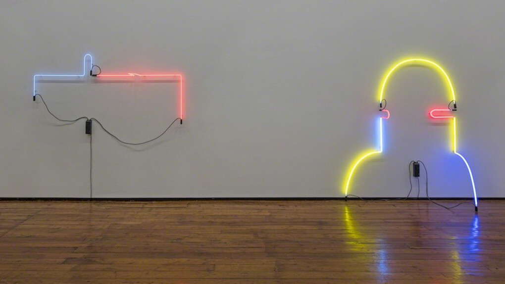 Keith Sonnier. Courtesy of Galleria Fumagalli