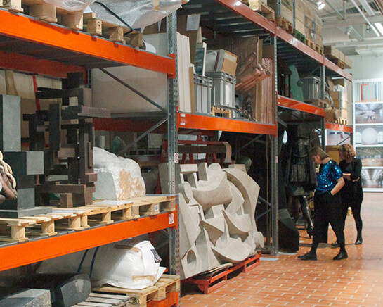 Open Storage. Courtesy of Pori Art Museum