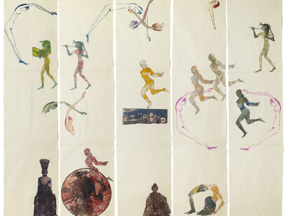 Nancy Spero. Courtesy of Museo Tamayo
