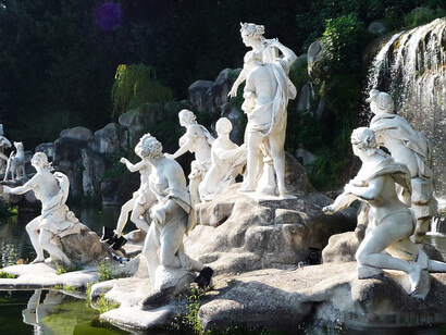 Reggia de Caserta, nació como representación de prestigio del reino de Nápoles